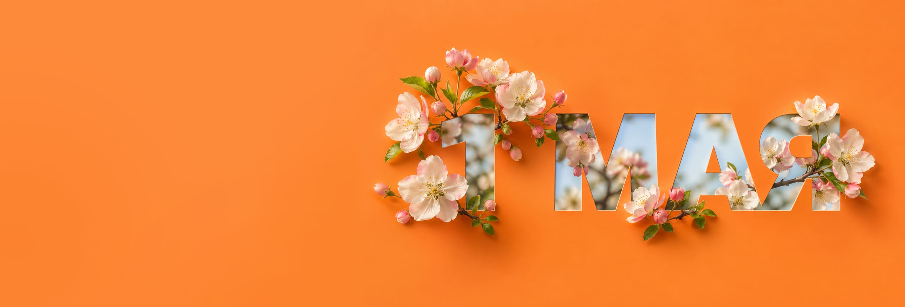 С праздником Весны и Труда!